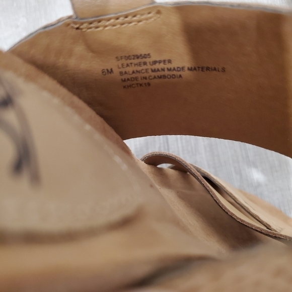 NEW Sofft Velora Snakeskin Embossed Sandal Brown - Picture 6 of 6